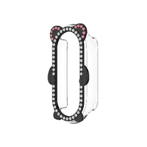 �V���I�~ Xiaomi Smart Band 10/Band 9/Band 8 �P�[�X �E�F�A���u���[���E�X�}�[�g�E�H�b�` PC�f�� ���b�L�d�グ ���C���X�g�[�� ���炫�� �}���`�J���[ �N���A �V���v���� �n�[�h�P�[�X CASE �����Ռ� 