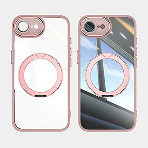 Apple iPhone 17e �P�[�X �N���A �ϏՌ� �J�o�[ �^�t�Ŋ�� TPU+PC�f�ސ� �X�^���h�@�\�t�� �X�g���b�v�z�[���t�� ���� �Ռ��z�� �����h�~ �������� ������� �J�b�R���� �l�C �Ռ��ɋ��� �A�b�v�� 