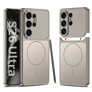Samsung Galaxy S26 Ultra �P�[�X �l���ϏՌ� �J�o�[ �ی�P�[�X PC�f�� CASE ������� �n�[�h�P�[�X �Ռ��ɋ��� �֗� ���p �l�C ���C�[�d �T���X�� �M�����N�V�[ S26 �E���g�� �P�[�X �E���� �w�ʃJ�o