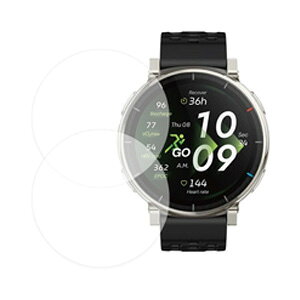 Amazfit Active 3 Premium �X�}�[�g�o���h �E�F�A���u���[���E�X�}�[�g�E�H�b�` HD Film ��ʕی�t�B���� �����K���X ������ �t���ی� HD Film ���E���h�K���X�t�B���� �ی�t�B���� �ی�V�[�g �w��