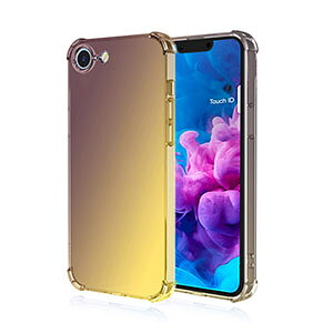 Apple iPhone 17e �P�[�X �ϏՌ� �J�o�[ �ی� �P�[�X TPU�f�� �O���f�[�V�����^�C�v �w�� �J�o�[ CASE �X�g���b�v�z�[���t�� �Ռ��ɋ��� �l�C �������� ������� �\�t�g�J�o�[ �A�b�v�� �A�C�t�H�� 1