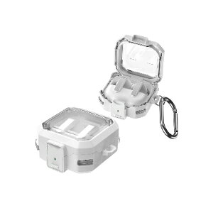 Galaxy Buds4 / Buds4 Pro �Ή� ��W�����P�[�X PC�{TPU �C���z���P�[�X �ی�J�o�[ ���b�N�t�� �J���r�i�t�� ���F�W�J �ϏՌ� �L�Y�h�~ �y�� �R���p�N�g �����[�d�Ή� Samsung �M�����N�V�[ �o�b�Y4 �P