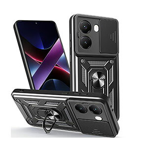 POCO X8 Pro �P�[�X �ϏՌ� POCO X8 Pro Max �J�o�[ ���� �V���I�~ POCO X8 �v�� �J�o�[ POCO X8 �v�� �}�b�N�X �P�[�X �����Y�ی� �����O�t�� �����O���w�ɒʂ����Ƃŗ����h�~ �Ռ��ɋ��� TPU&PC 2�d�\�� ��