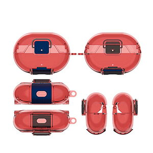 Beats Studio Buds/Buds+ �N���A�P�[�X �ϏՌ� �N���A�J�o�[ TPU�f�ނ̃J�o�[ ���S�ȃ��b�N �C���z���E�w�b�h�z�� �r�[�c �X�^�W�I �o�b�Y �v���X �A�N�Z�T���[ CASE �����h�~ ���[ �ی� �n�� ���� �l
