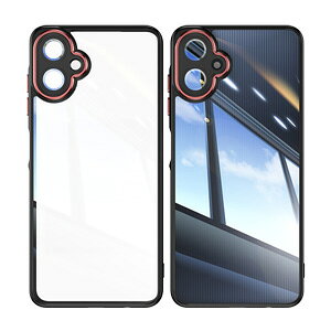 Galaxy A07 5G �N���A�P�[�X �ϏՌ� �N���A�J�o�[ Samsung �M�����N�V�[ A07 5G �J�o�[ �^�t�Ŋ�� TPU+PC�f�ސ� �Ռ��z�� �����h�~ �l�C �������� ������� �J�b�R���� �w�ʃJ�o�[ �X�g���b�v�z�[���t