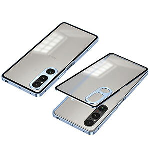 SONY Xperia 1 VIII �P�[�X �ϏՌ� �J�o�[ �A���~�o���p�[�P�[�X �g �t���[�� �y�� �����₷�� PC�w�� ������ ���� �����Y �v���e�N�^�[ �J���������Y�ی�J�o�[ �G�N�X�y���A 1 VIII �w�� �J�o�[ ��