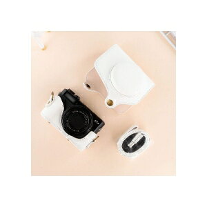 CANON PowerShot G7 X Mark III / PowerShot G7 X II �Ή� �J�����P�[�X PU���U�[ �J�����o�b�O �V�����_�[�X�g���b�v�t�� �ی�P�[�X �ϏՌ� �h�o �L�Y�h�~ �y�� ���g���f�U�C�� �����^�ѕ֗� �R���p�N�g 