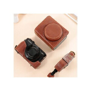 CANON PowerShot G7 X Mark III / PowerShot G7 X II �Ή� �J�����P�[�X PU���U�[ �J�����o�b�O �V�����_�[�X�g���b�v�t�� �ی�P�[�X �ϏՌ� �h�o �L�Y�h�~ �y�� ���g���f�U�C�� �����^�ѕ֗� �R���p�N�g 