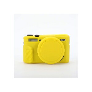 CANON PowerShot G7 X Mark II �Ή� �V���R���P�[�X �J�����P�[�X �����Y�J�o�[�t�� �ی�J�o�[ �ϏՌ� �L�Y�h�~ �h�o �y�� �_�炩�� �t�B�b�g�����Q ����ȒP ���F�W�J ������� �����^�ѕ֗� �L��