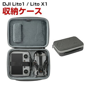 DJI Lito1 / Lito X1 �Ή� ���[�P�[�X �L�������O�o�b�O RC 2/RC-N3���M�@�Ή� �h���[�����[�o�b�O ��񂰃P�[�X �����z�f�� �ϏՌ� �h�o �h�� ��e�� �����^�ѕ֗� �A�N�Z�T���[���[ �ی�P�[�X ��