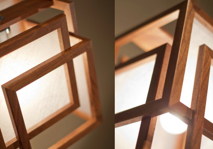 楽天市場】ペンダントライト 照明 LED対応 旬 SP849 ウォールナット  