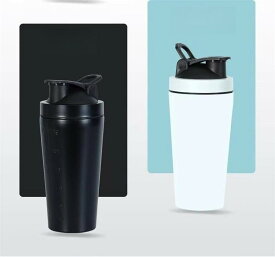 プロテインシェイカー シェーカーボトル ステンレス製 500ml 700ml 大容量 目盛り付き ボール入り 保冷保温 漏れ防止 匂い防止 軽量 持ち運び便利 おしゃれ 人気 多機能 アウトドア スポーツ トレーニング フィットネス 男女兼用 プレゼント ギフト 贈り物