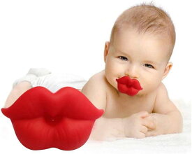 おしゃぶり 面白い かわいい 大きめ 唇形 デザイン シリコン おもちゃ 赤ちゃん 新生児 人形用品 男の子 女の子 ギフト