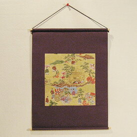 京錦タペストリー (大) 金閣寺 (京都 西陣織 金襴)