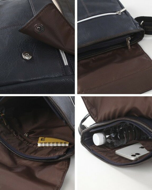 楽天市場】Hush Puppies（ハッシュパピー） 縦型切替ショルダー メンズ 