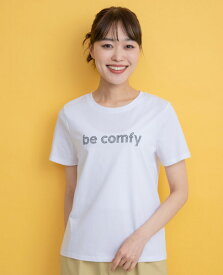 Hush Puppies（ハッシュパピー） ラインストーンロゴTシャツ　レディス　半袖