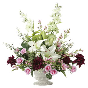 法人様限定 アートクリエイション オフィス家具 造花 アーティフィシャルフラワー パリスクイーン 2057P165