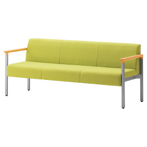 法人様限定 クレス 長椅子 メディカル家具 メディカルソファ バストンEW 三人掛肘付