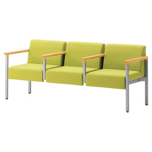 法人様限定 クレス 長椅子 メディカル家具 メディカルソファ バストンEH 三人掛中肘付