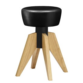 法人様限定 丸勝 木製スツール リリー 木製椅子1（既製品）