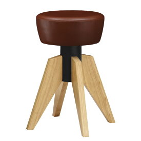 法人様限定 丸勝 木製スツール リリー 木製椅子1（生産品）