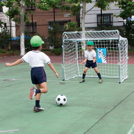 法人様限定 トッケン キッズ家具 園庭遊具 サッカーゴール 幼児折りたたみ式（2台セット）