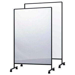 法人様限定 馬印 オフィス家具 ホワイトボード・案内板 UD アクティブパネル(ミラーボード/スチールホワイト仕様)