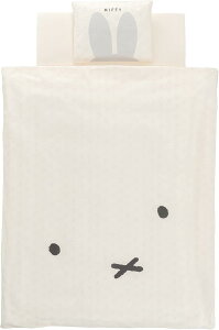 西川 ミッフィー ベビー組布団 6点セット 洗える オーガニック 日本製 ベージュ nishikawa おかお柄 (DB2601)WF52302001