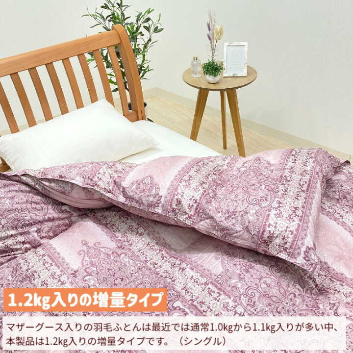 楽天市場】昭和西川 ポーランドホワイトマザーグース95％ 羽毛布団 
