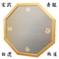 楽天市場】八角形鏡 風水 ゴールドの通販