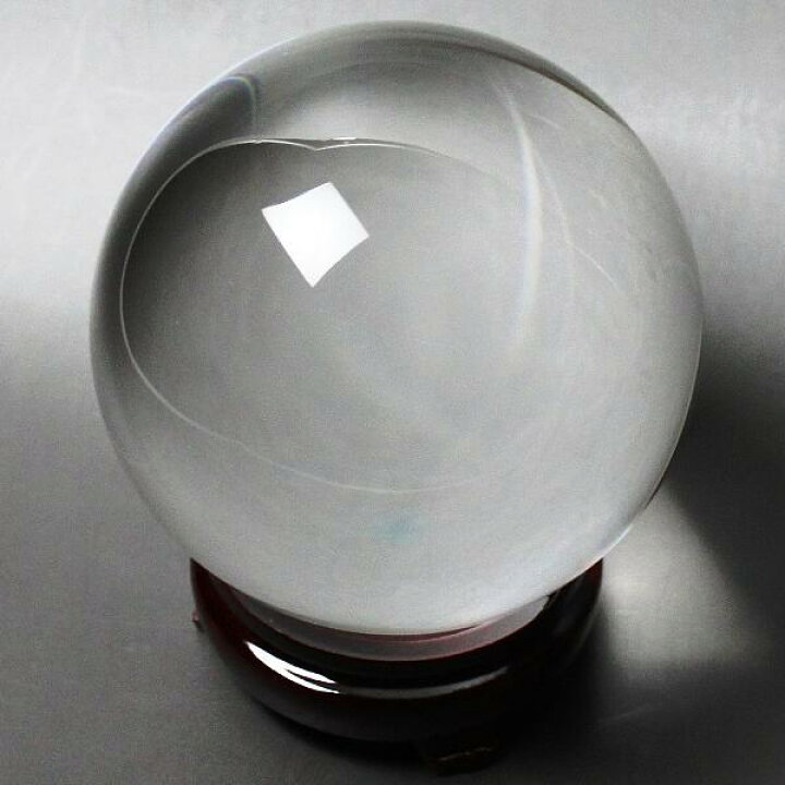楽天市場】水晶 丸玉 人工 水晶玉 溶練 水晶玉 110mm 占い 風水 トイレ 