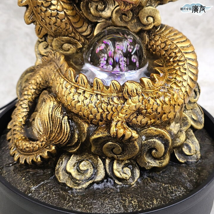 楽天市場】＼10日まで！10％OFFクーポン／ 龍の置物 風水 噴水 