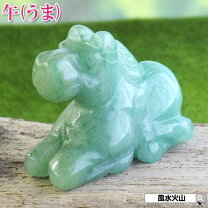 楽天市場】天然石 馬 置物の通販