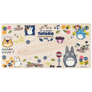 となりのトトロ ロングマット おえかき 45×90cm