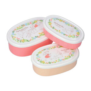 となりのトトロ 抗菌シール容器3Pセット メイといっしょ SRS3SAG