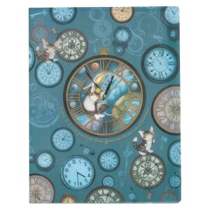 わちふぃーるど 猫のダヤン クリアファイルホルダー 大時計 942298