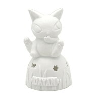 わちふぃーるど 猫のダヤン 白磁ミニランプ 僕迷子 942110