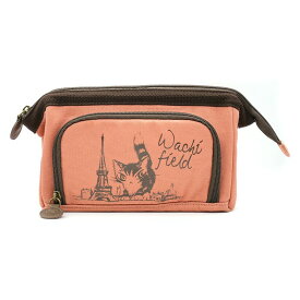 わちふぃーるど ダヤン パリキャンバスマルチポーチ ピンク 940509 KZ