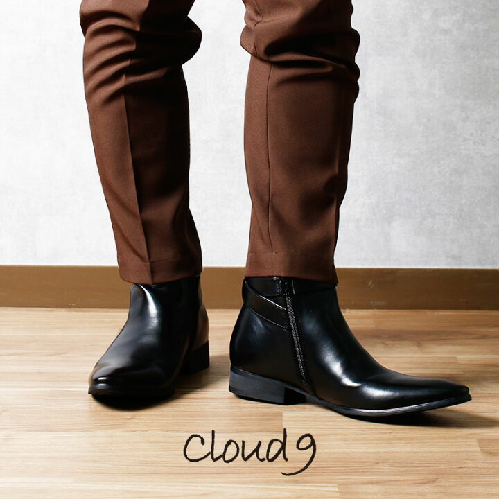 楽天市場】シークレットブーツ 7cm UP ショートブーツ シークレット  