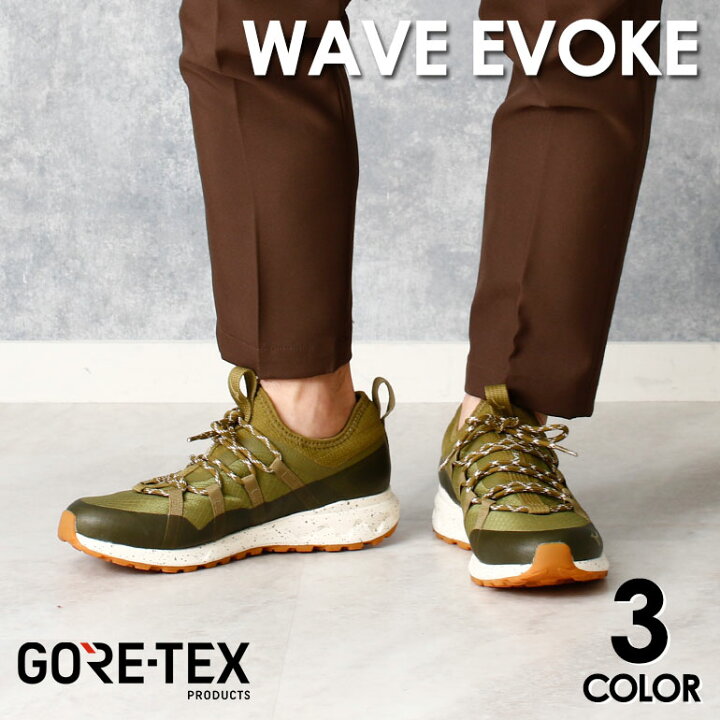 楽天市場 Gore Tex スニーカー ウェーブ エボーク ミズノ Wave Evoke 靴 ウォーキング シューズ メンズ レディース 3e ハイキング トレッキングシューズ おしゃれ Wgrip 滑らない 濡れた 滑らない グリップ 雨 防水 登山 登山靴 ゴアテックス 休日 カジュアル シューズ