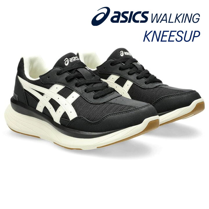 楽天市場】ウォーキングシューズ KNEESUP 3E asics [ ブラック オフ 