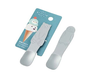 アルミアイスクリームスプーン白くま・ペンギン