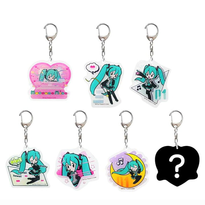 楽天市場】【限定】初音ミク アクリルキーホルダー プチシリーズ 1BOX 