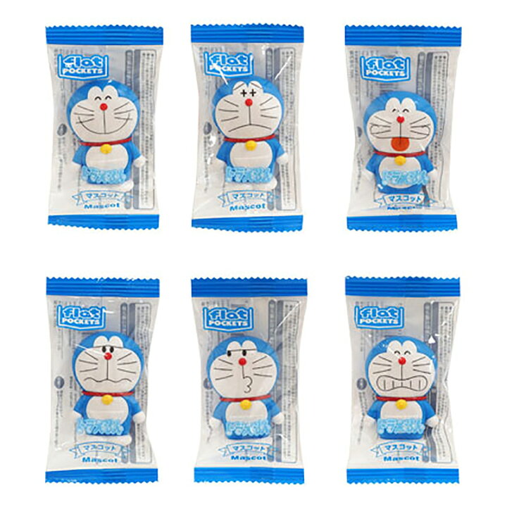 楽天市場】ドラえもん フラットポケッツ 全6種類 コンプリートセット 