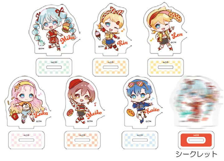 楽天市場】初音ミク アクリルスタンド ダイナー柄 【箱買い】 14点 