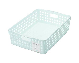 イノマタ化学 ストックバスケットB5 ライトブルー