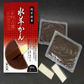 柿谷商店:越前銘菓「水羊かん大パック 3枚入セット」(クール冷蔵便)