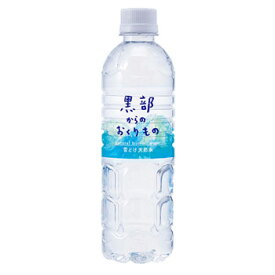 IAC「黒部からのおくりもの 500ml×24本入」大自然からの恵みをあなたの手元に【送料無料ライン対象外】