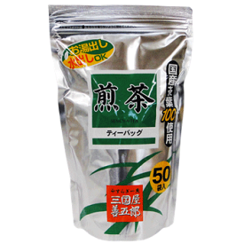 三国屋「煎茶ティーバッグ(8g×50P)×2袋」