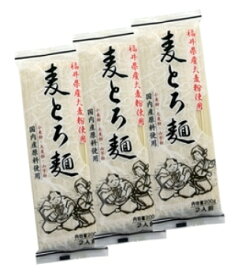 JA福井県経済連　「麦とろ麺　200g×8×2箱」